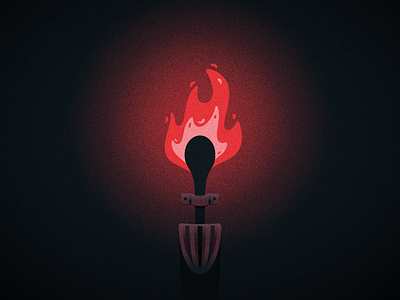 Torch fire illustration illustrator torch vector