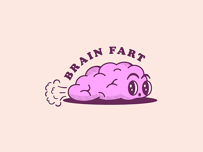 Brain Fart brain fart illustration illustrator vector