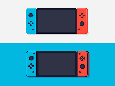 Made the Switch gaming illustration illustrator nintendo switch vector
