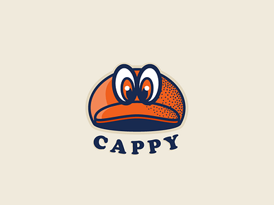 Cappy! cappy hat illustration illustrator mario nintendo switch vector