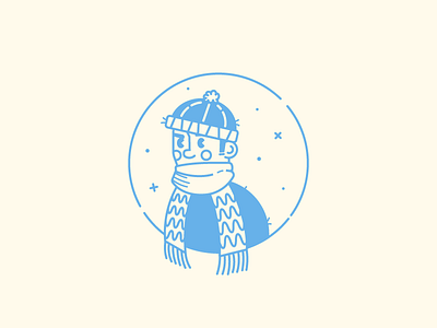 Winter Mood avatar cold illustration illustrator mood vector winter