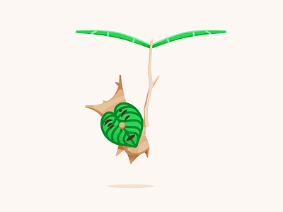 Korok! illustration illustrator korok leaf nintendo tree vector yahaha zelda