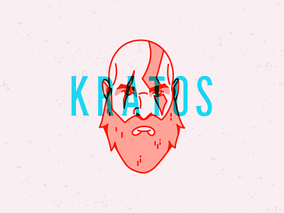 Kratos god of war illustration illustrator kratos ps4 vector