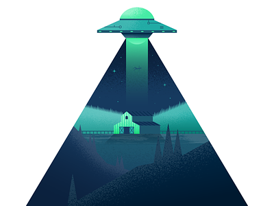 UFO alien illustration illustrator ufo vector