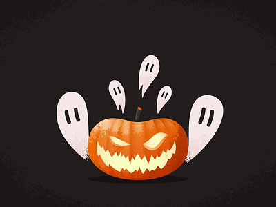 Pumpkin halloween illustration illustrator pumpkin spooky vector