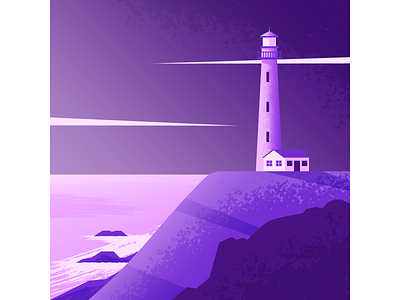 Lighthouse illustration illustrator lighthouse vector water