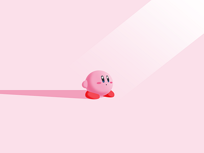 Kirby game illustration illustrator kirby nintendo smash bros vector videogame