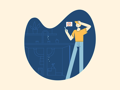 Home Maintenance home illustrator maintenance plumbing vector