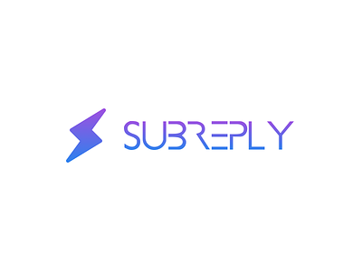 Subreply brand identity branding design logo logotype