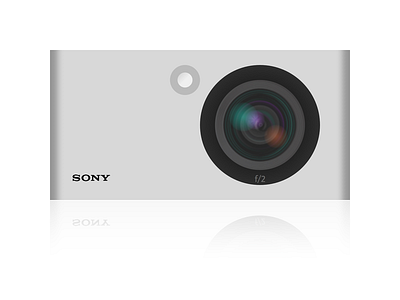 Sony Z (Front) aluminum camera design dslr industrial lens sapphire sony