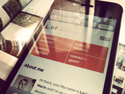 Web UI for iPhone