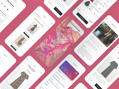Voguavior App Concept