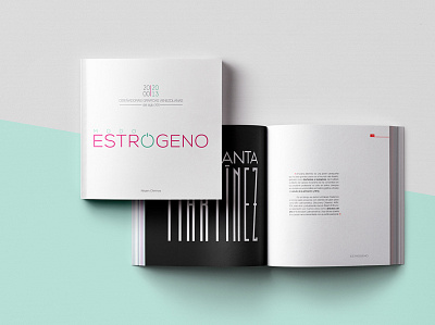 Modo Estrogeno book brand branding design designer editorial female layout