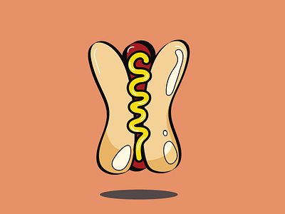 hotdog design graphic design illustration vector