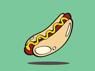 hot dog design graphic design illustration vector