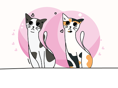 Cats! catillustration design graphic design illustration mascot vector