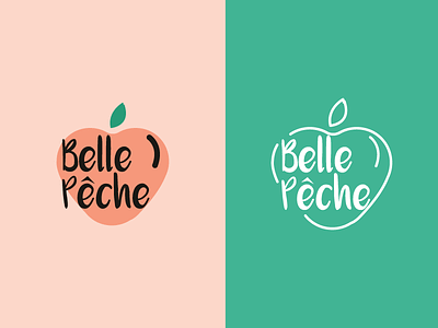 Belle Peche Logo branding design graphic design illustration logo logodesign vector