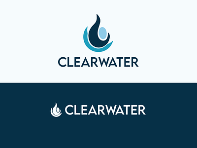 ClearWater Logo Design branding design graphic design illustration logo logo design
