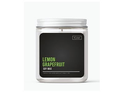 Lemon GrapeFruit - Label