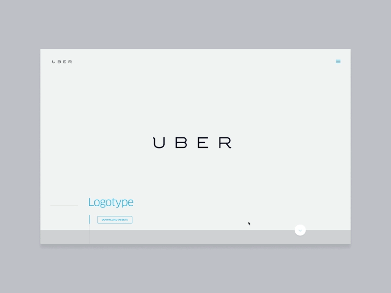 Uber Brand Guide brand style guide css guidelines html5 interactive website