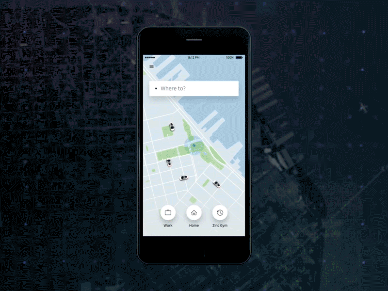 Uber App Redesign redesign uber app where to