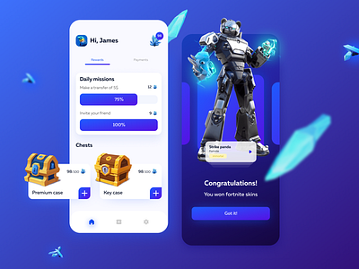 Gaming Bank app