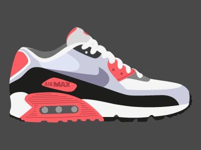 Nike Air Max airmax animation illustration nike shoe