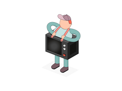 Wearable Tech character design illustration tech vector wearable