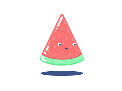 Watermelon 🍉 character design illustration summer texture vector watermelon