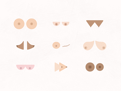 Boobs by Sofie Nilsson on Dribbble