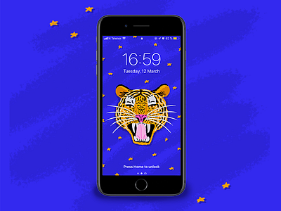 Tiger - Phone wallpaper 🐯