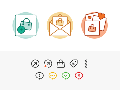 Onboarding / Universal Actions Icons