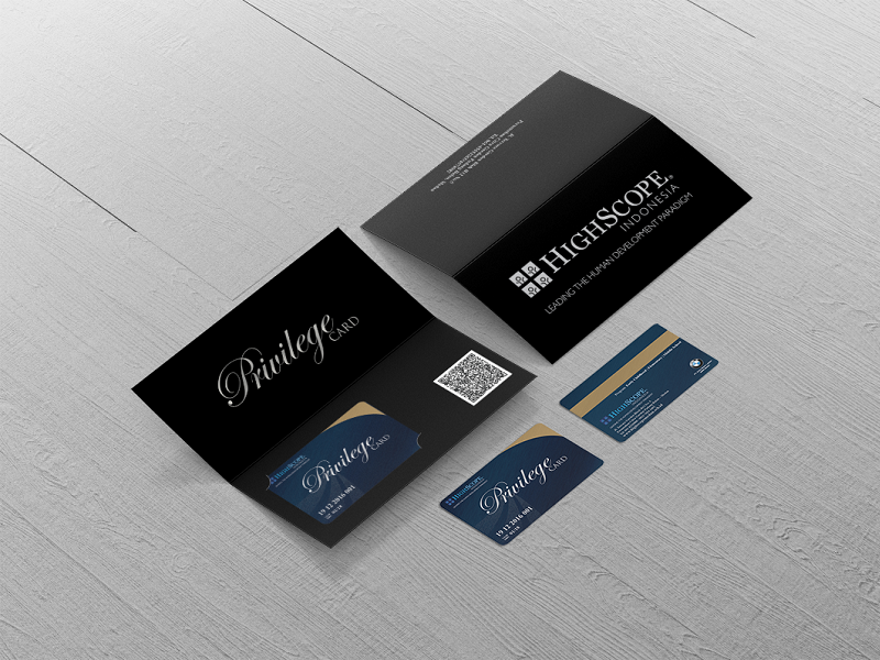 printing business jakarta card ID Medan Highscope by Design Privilege Card Packaging & on