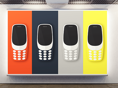 Nokia 3310 3310 design graphic icon illustration nokia nokia 3310 phone poster