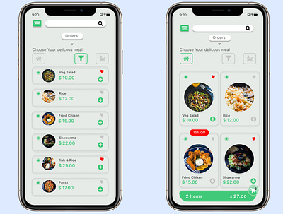 food app design food ui ux web