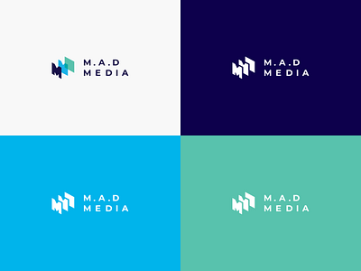 Mad Media - Brand Design brand brand design brand identity branding design graphic icon identity logo mark symbol