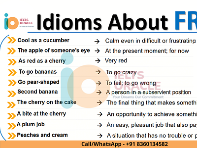 Idioms About Fruits best ielts institute in mohali idioms idioms about fruits ielts result
