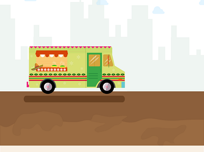 Food Truck Design branding design graphic design illustration