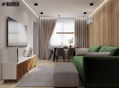 Apartment in a modern style design project design design project illustration interior interior architecture interior design interiors visualization