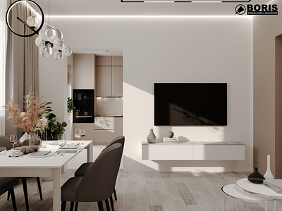 Apartment in a modern style design project