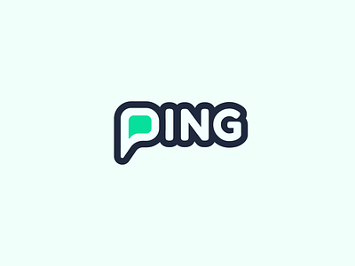 Ping branding design iconic logo logo design mark symbols vector