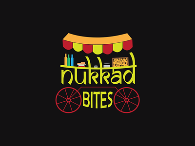 Nukkad Bites branding design iconic illustration logo logo design mark symbols vector