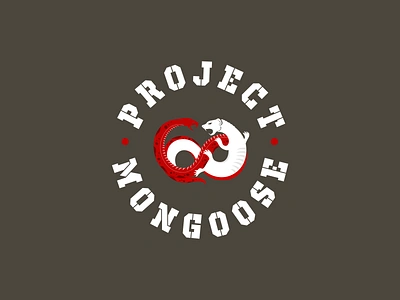 Project Mongoose branding design iconic logo logo design mark symbols vector