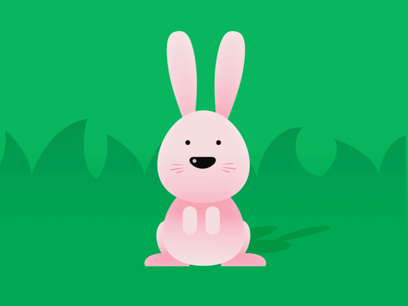 who want this Easter egg ? animation bunny cute easter egg funny motion graphic rabbit