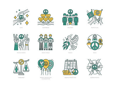 World Peace Free Icons charity diversity faith free icon freedom human rights icon icon design icons illustration justice legal liberty no war nonviolence peace share unbiased world peace world peace day