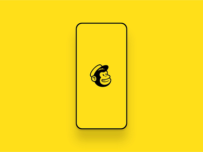 Your password – yours alone. What can Mailchimp do? 2d animation app branding clean concept design logo mailchimp minimal minimalist mobile typography ui ux video yellow