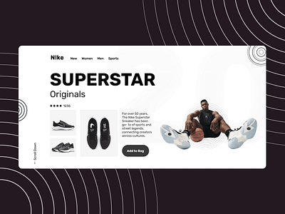 Redesign nike's product review Page attendance illustration typography ui ui design uiux uxdesign