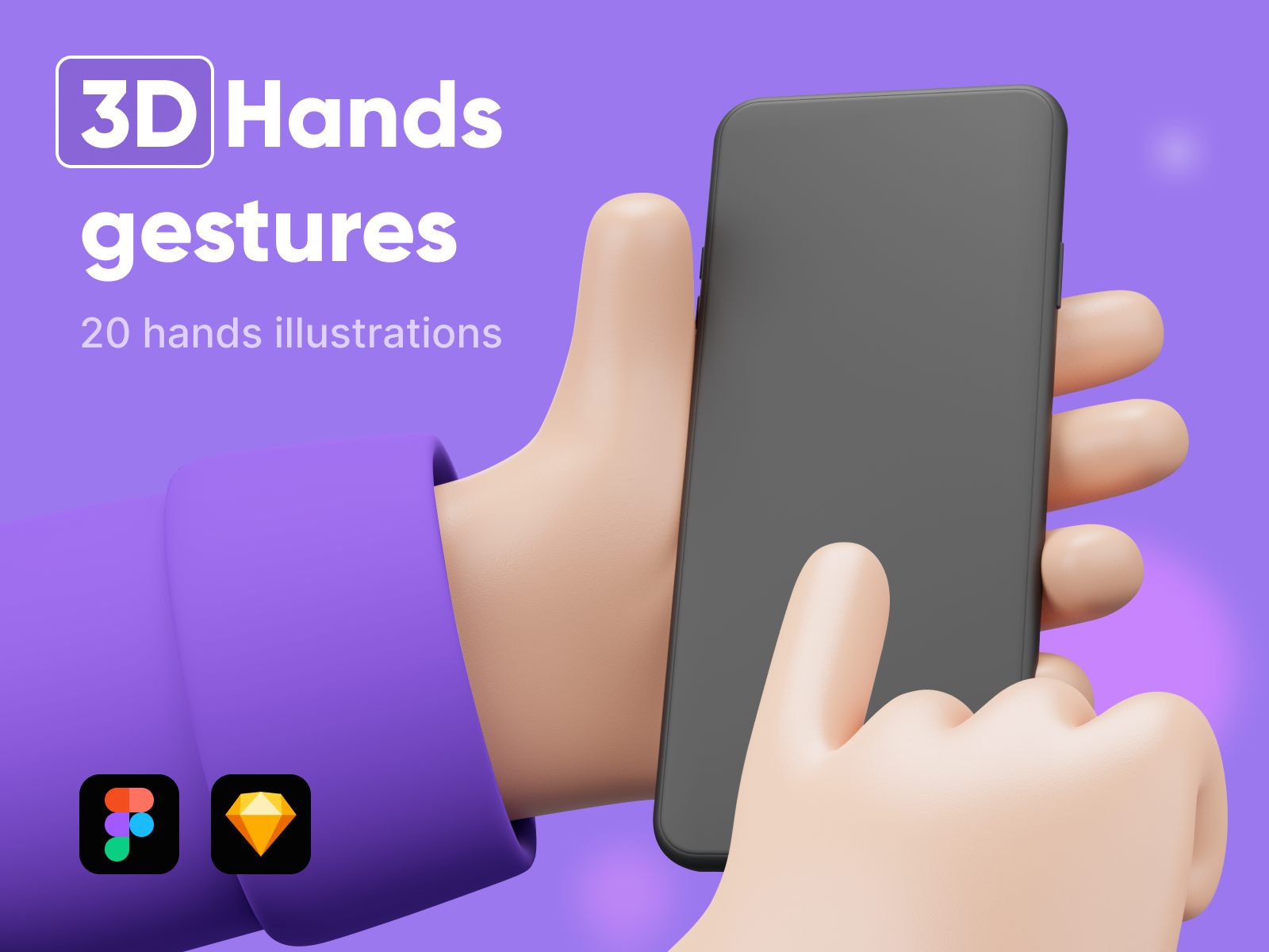 3d Handy Hands By Anthony Aubertin On Dribbble