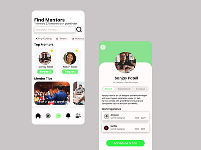 FIND A MENTOR APP