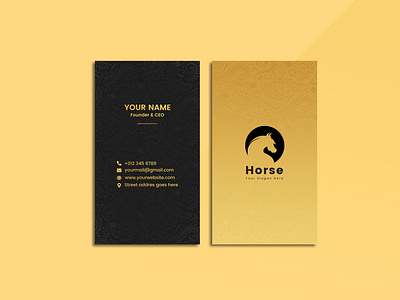 Luxury Business Card Design